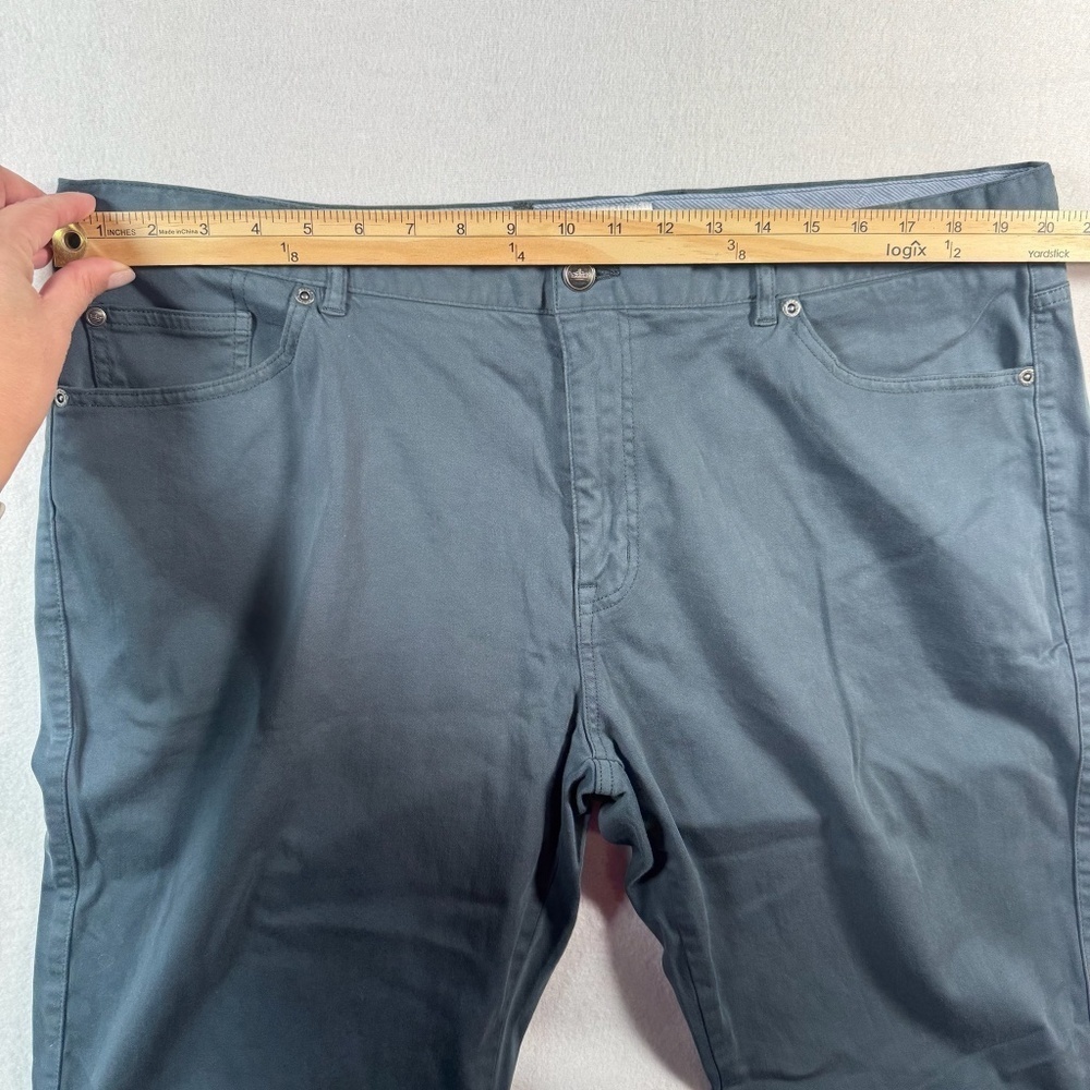 Peter Millar Pants Mens 42 Gray Straight Chino - Picture 5 of 11